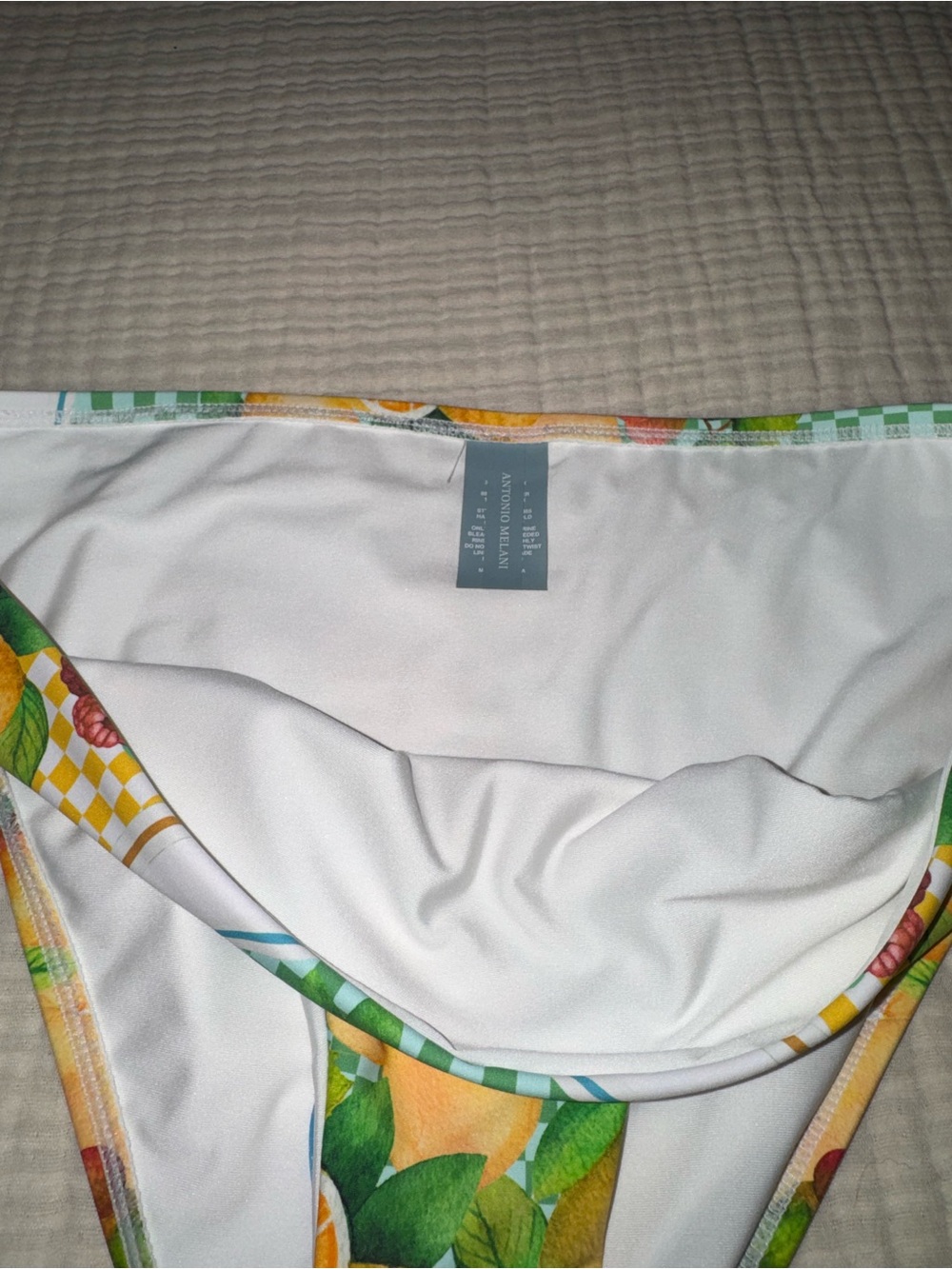 🍋 Citrus Babe Bikini Bottoms – Italian Summer Vibes. NWT - Picture 5 of 7